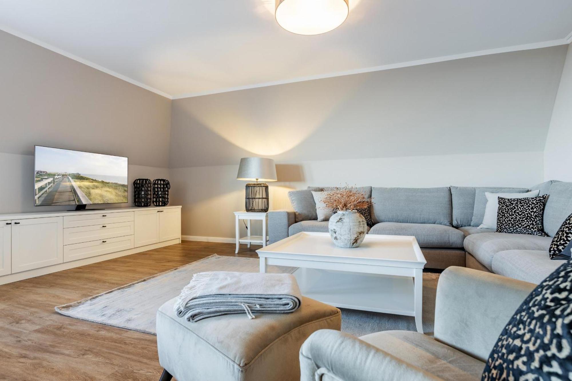 Ferienwohnung Kliffsand 17 Urlauben Unter Reet Mit Meerblick In Kampen, Sylt Eksteriør billede