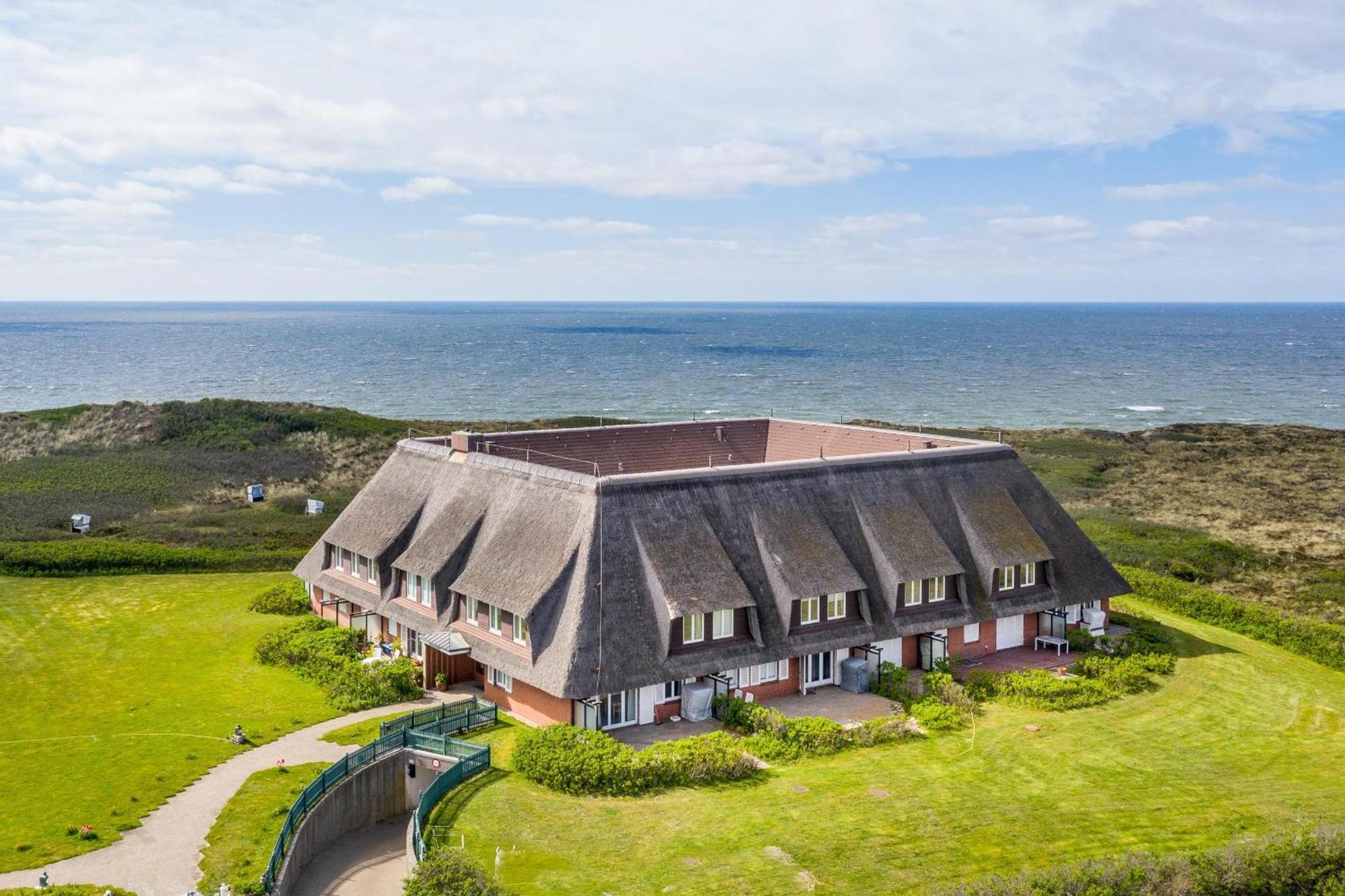 Ferienwohnung Kliffsand 17 Urlauben Unter Reet Mit Meerblick In Kampen, Sylt Eksteriør billede